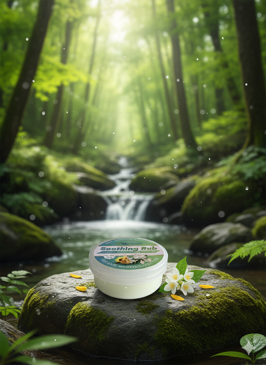 SOOTHING RUB With Sunflower Oil (jasmine Scent)